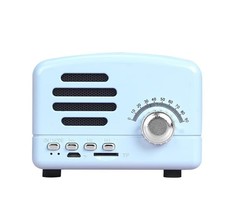 BT01 Mini Portable Vintage Wireless Bluetooth Speaker Rechargeable Music Player