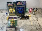 lot of vintage mighty morphin power rangers action figures