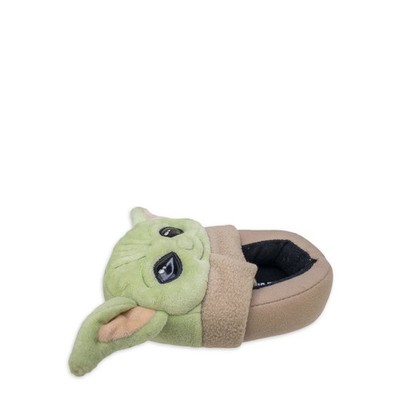 Baby Yoda Little & Big Boy Slippers, Shoe Size:13/1