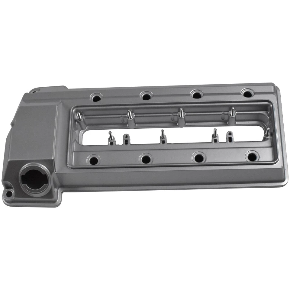 Cubierta de válvula de motor de aluminio para BMW 540i E39 740i 740iL E38 V8 1998-2001 4,4 L Foto 4 de 4