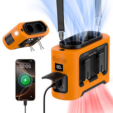 Socool 14500Mah Portable Waist Fan Dual Airflow Outlet Turbo Motors with Four