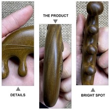 Sandalwood Massage Comb Wide Tooth Anti-Static Hair Care Scalp Massager Detangle