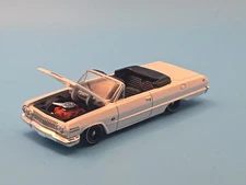 Greenlight 1963 Chevy Impala Ss Convertible  Custom Suspension And Wheels