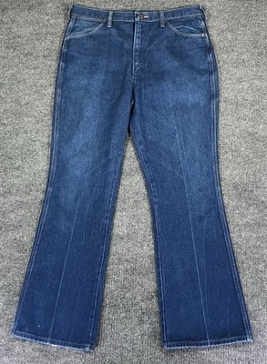 Vintage Wrangler 945DEN Jeans USA 36x31 Flare Bootcut Scovill