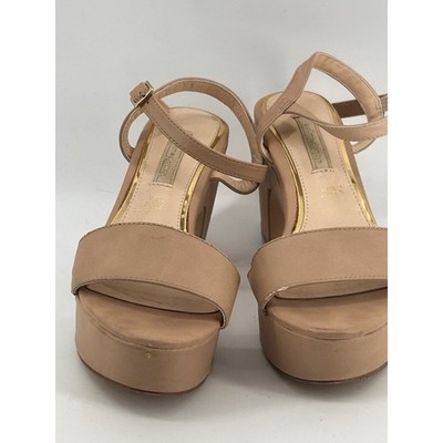 Made in Italy VERA PELLE Prima Donna Collection Sling Back Heels Women 36 us 5.5