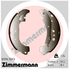 Zimmermann Bremsbackensatz hinten 2Q0698525 | 558110