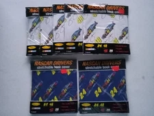 Nascar Stretchable Book Cover Kittrich (x7) 24 Jeff Gordon & 48 Jimmie Johnson
