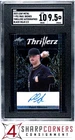 2023 LEAF METAL THRILLERZ BLACK MOJO PAUL SKENES RC #/3 POP 1 SGC 9.5 AUTO 10