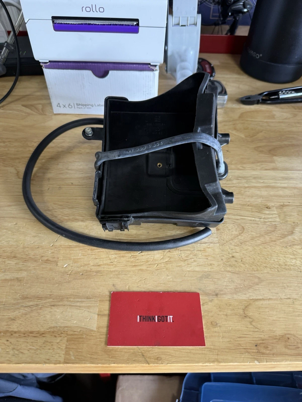 06-08 Ducati Monster S2r 1000 Complete Battery Tray Box Holder 82912831B