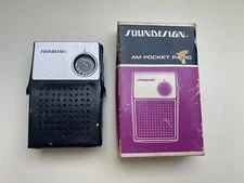 SOUNDESIGN Am Pocket Radio Model 1120