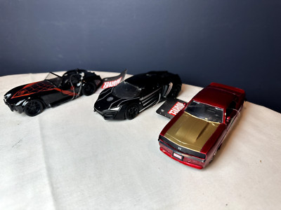 Jada Toys Hollywood Rides, Diecast, Scale 1:32;BLACKPANTHER,SPIDERMAN,IRONMAN