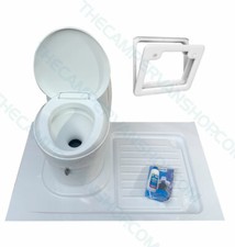 Thetford Electric Toilet & LH / RH Shower Tray (C223 CS) + External Door