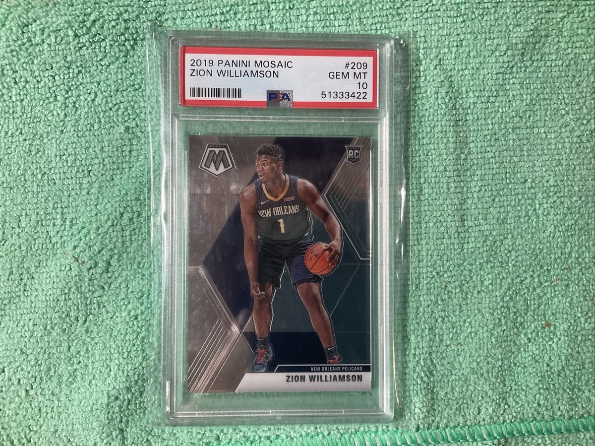 その他 2019 Mosaic Zion Williamson RC PSA10 Amazon.com: Zion Williamson Rookie Card 2019-20 Panini