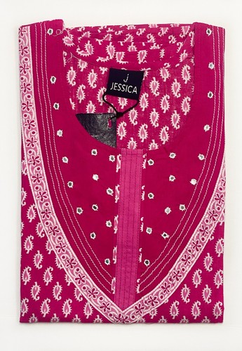 Women Large Size Pure Cotton Sleepwear 44" Night Gown Cotton Embroidered Nighty - Picture 13 of 16