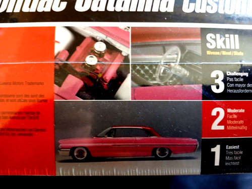 Modellbausatz 1962 Pontiac Catalina Custom AMT 1:25 - Bild 3 von 4