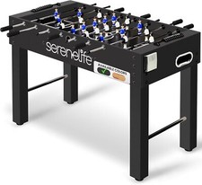 SereneLife 48in Competition Sized Foosball Table, Soccer for Arcade Game room