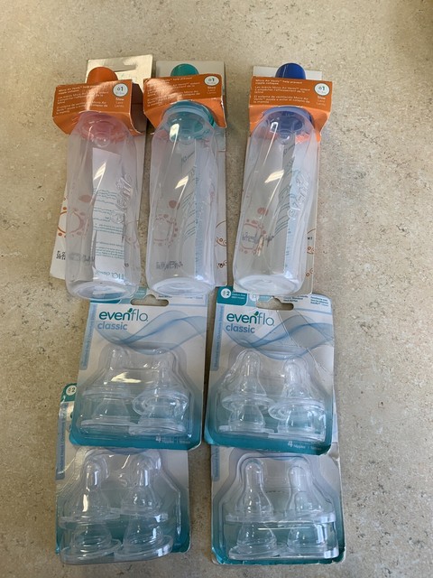 evenflo nipples medium flow