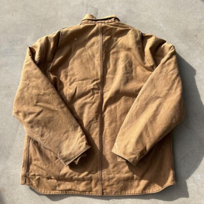 Vintage/Y2K Carhartt Duck Ridge Work Barn Jacket Size XL. J205 BRN