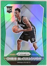 2015-16 Panini Prizm #321 Chris McCullough Green Prizm RC Brooklyn Nets
