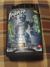 LEGO BIONICLE: Toa Inika Hahli (8728) complete, no zamor spheres, 2006, blue