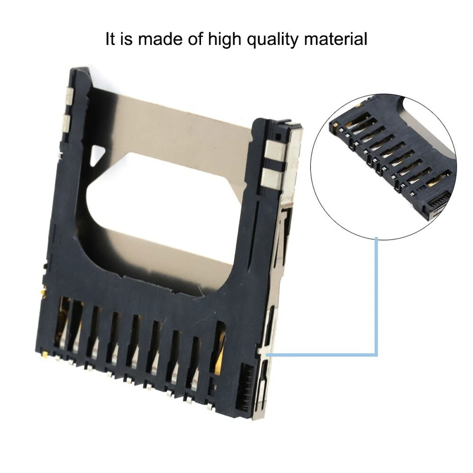 Repuesto de soporte de ranura para tarjeta de memoria SD para 450D 500D 550D 600D 60D 1000D 1100D Foto 4 de 4