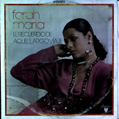 Farah Maria - El Recuerdo De Aquel Largo Viaje - Cuba LP (VG/VG) .