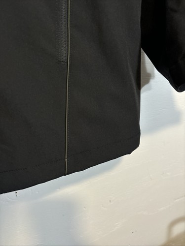 Weatherproof Black Jacket Parka Full Zip Hooded Wind Water Tech Men’s XL - Picture 17 of 24