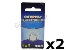 VOLKSWAGEN Beetle Golf Jetta (1999-2001) Key Battery CR1620 (2) RAYOVAC OEM