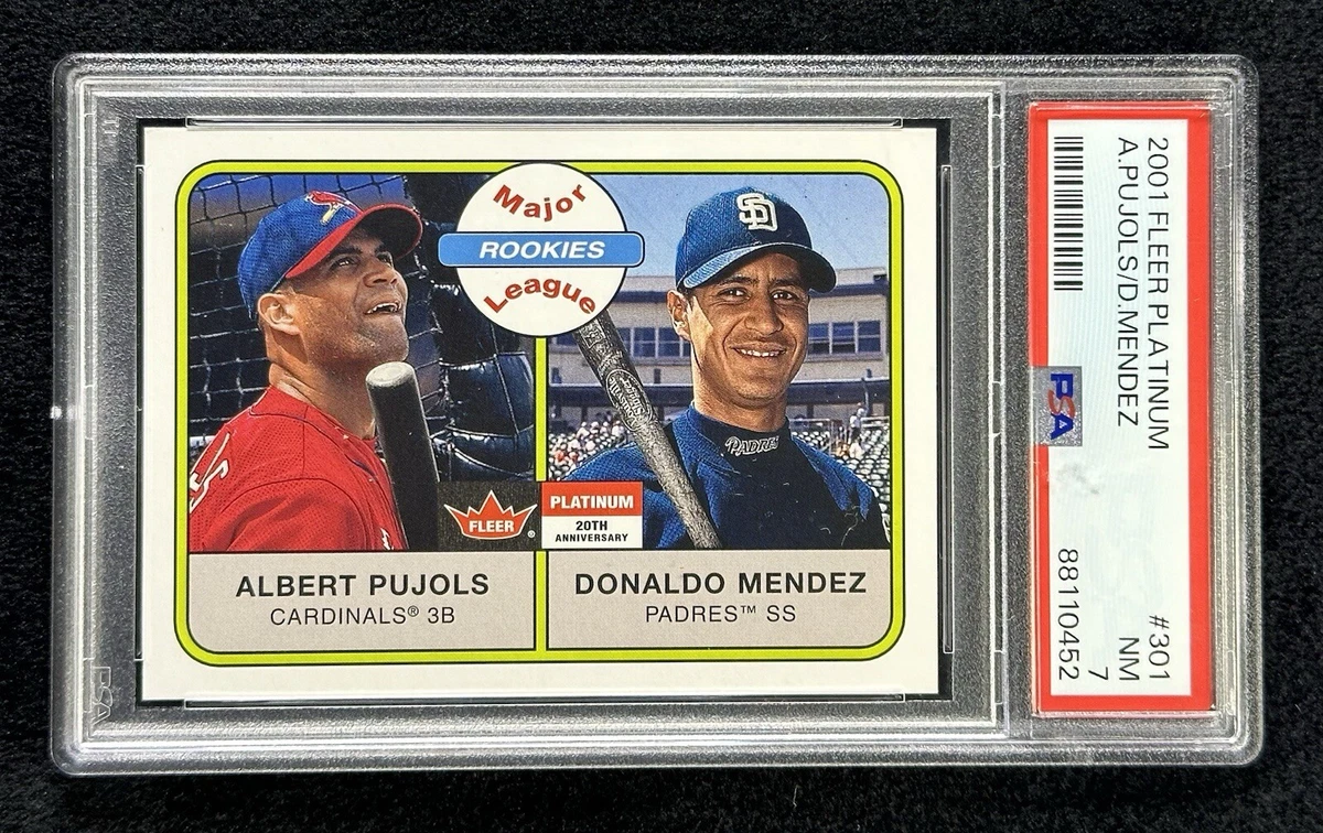 Fleer Albert Pujols Rookie Baseball Sports Trading Cards