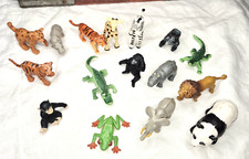 Safari Ltd Lot of 16 Mini Figures Toys Animals Africa Safari Wildlife Plastic