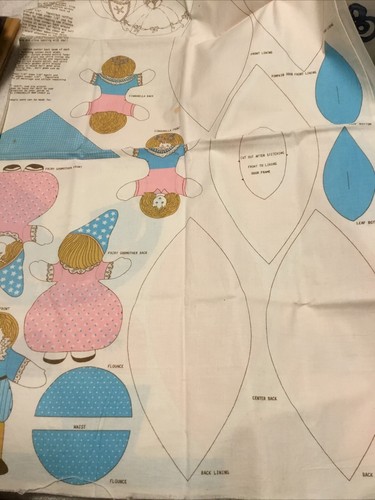 Fabric Panel Cinderella And Pumpkin 1/2 Yd Cut And Sew - Picture 2 of 4