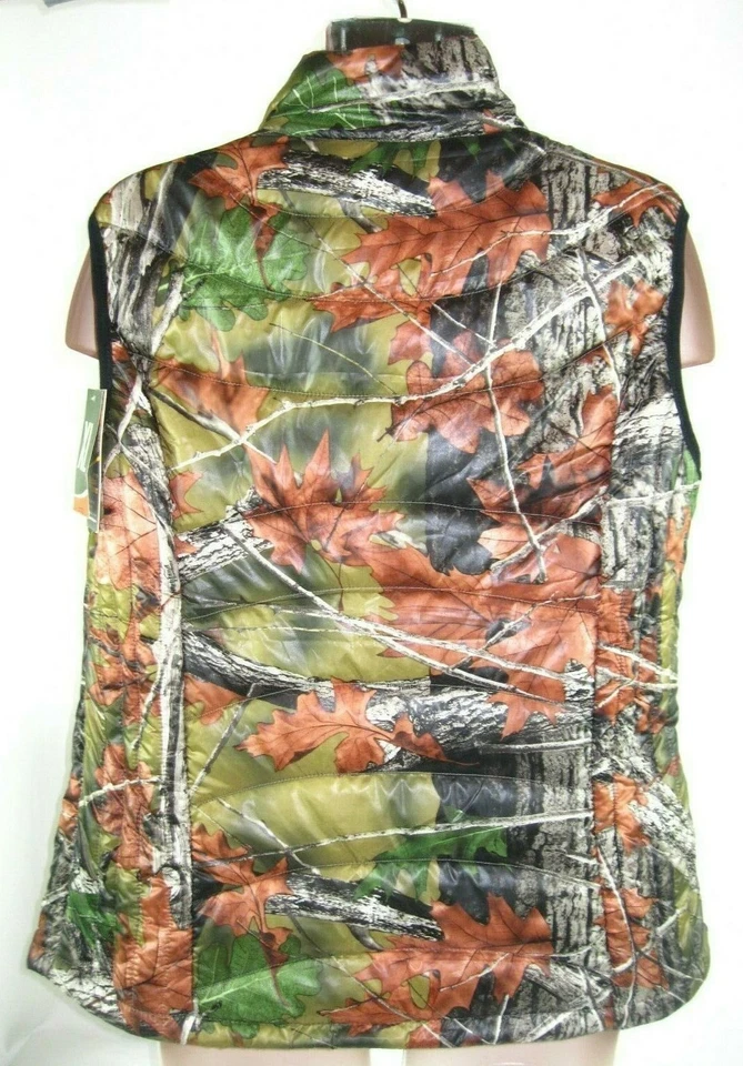 NWT Trailcrest Sz XL Highland Timber Puffer camo Hunter vest Versitile 3D effect - Image 2 of 4