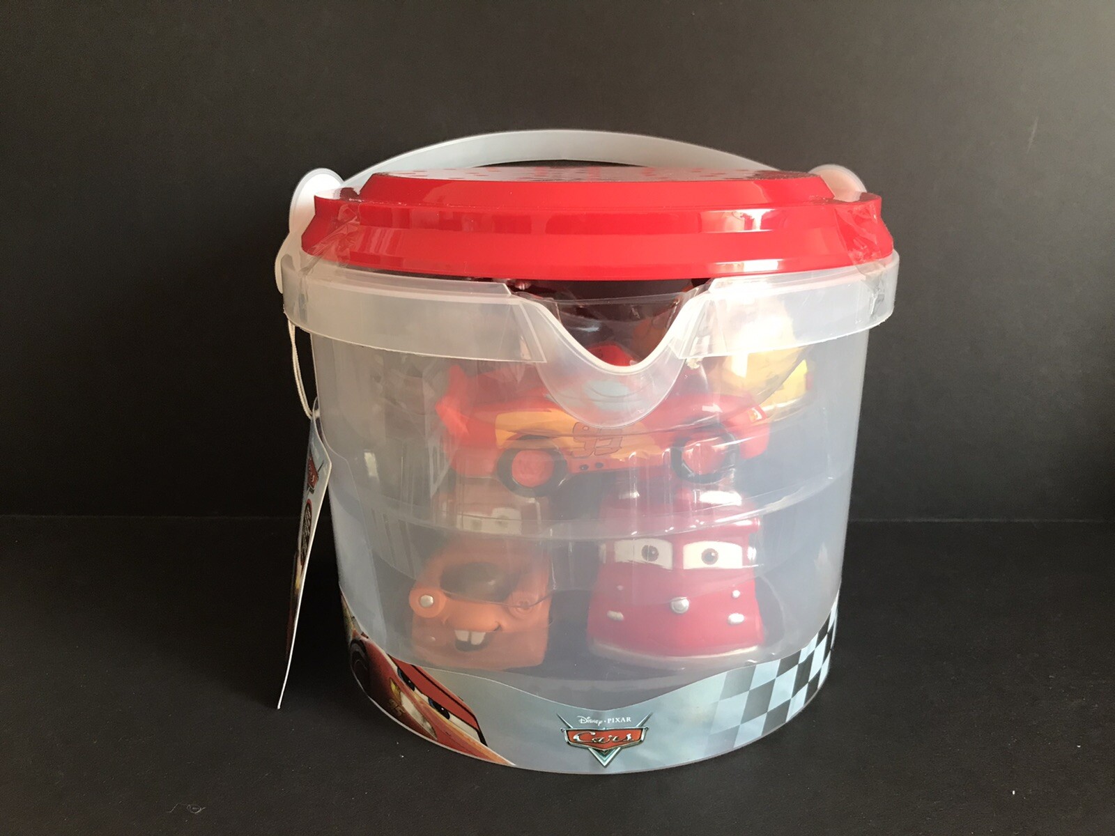 disney pixar cars bath toy set 6 piece