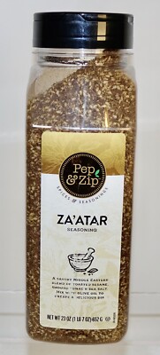 Pep & Zip Za'atar Middle Eastern Blend 23 oz 1 lb 7 oz New Sealed