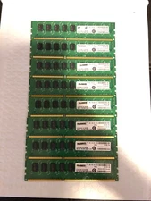 CT25672BA1339.M9FMR  PC3-10600 DDR3 Lot of 8x2GB=16GB Crucial  FREE SHIPPING
