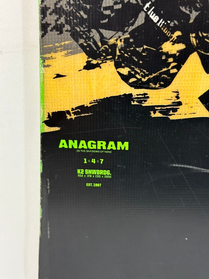 1365 K2 Anagram Mens Snowboard 147 cm eBay