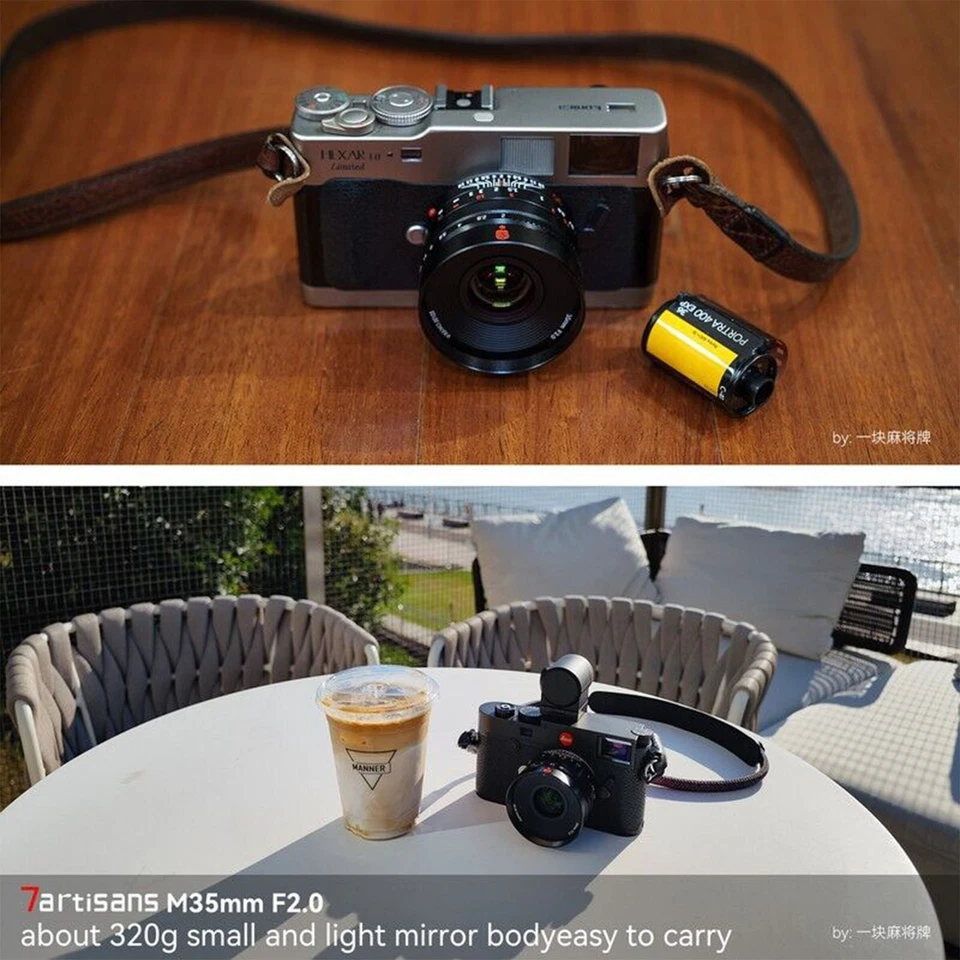 7artisans M35mm F2.0 II Full Frame Manual Focus Lens For Leica M Camera - Image 2 of 4