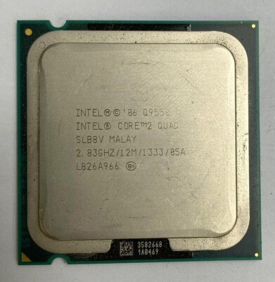 Intel Core 2 Quad Q9550 SLB8V CPU, 2.83GHz, 12MB, 1333MHz LGA775 (Yorkfield)