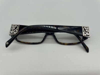 Brighton Tortoise Contempo Handmade Reading Glasses EyewearA20227-140 Brighton Contempo Dark Tortoise Rectangular Frame Handmade  main image 3