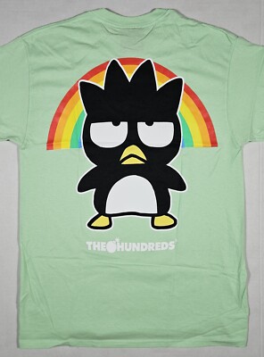 The Hundreds x Sanrio Badtz-Maru T-Shirt MEDIUM NWT Original Bag