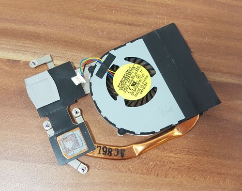 Kühler Heatsink 60.4CQ14.001 mit FAN Lüfter aus Notebook Acer Aspire 4810t