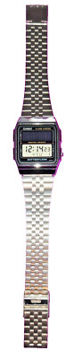 NEW! CASIO AL-180 Batteryless Alarm/Chrono Men s Digital Watch Japan. FREE SHIP!