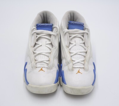 Size 7Y - 2006 Air Jordan 14 Retro Low TD Pacific Blue | eBay