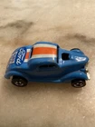 Hot Wheels Neet Streeter Diecast Car Blue 1936 Ford Coupe HK Vintage 70s 216