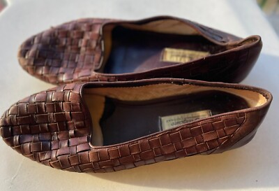 Cole Haan bergamo vintage Brown Leather Woven Men\'s Shoes Cole Haan bergamo vintage Brown Leather Woven Men main image 3