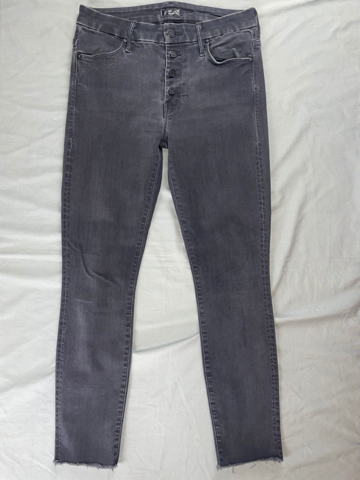 Mother The Pixie Raw Cuff Open Button Fly Stretch… - image 1