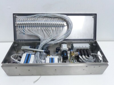 FESTO Rittal TYPE 12 CP-E16-M12 + MS4-LR-1/4-D6-AS + CPV10-VI + FBS-SUB-9-GS-DP-B