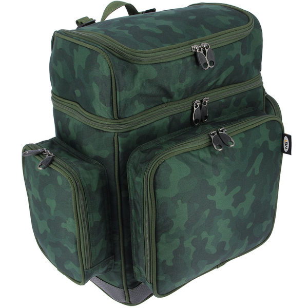 Carp Fishing Deluxe Camo Carryall Multi Pocket Holdall Tackle Bag XPR