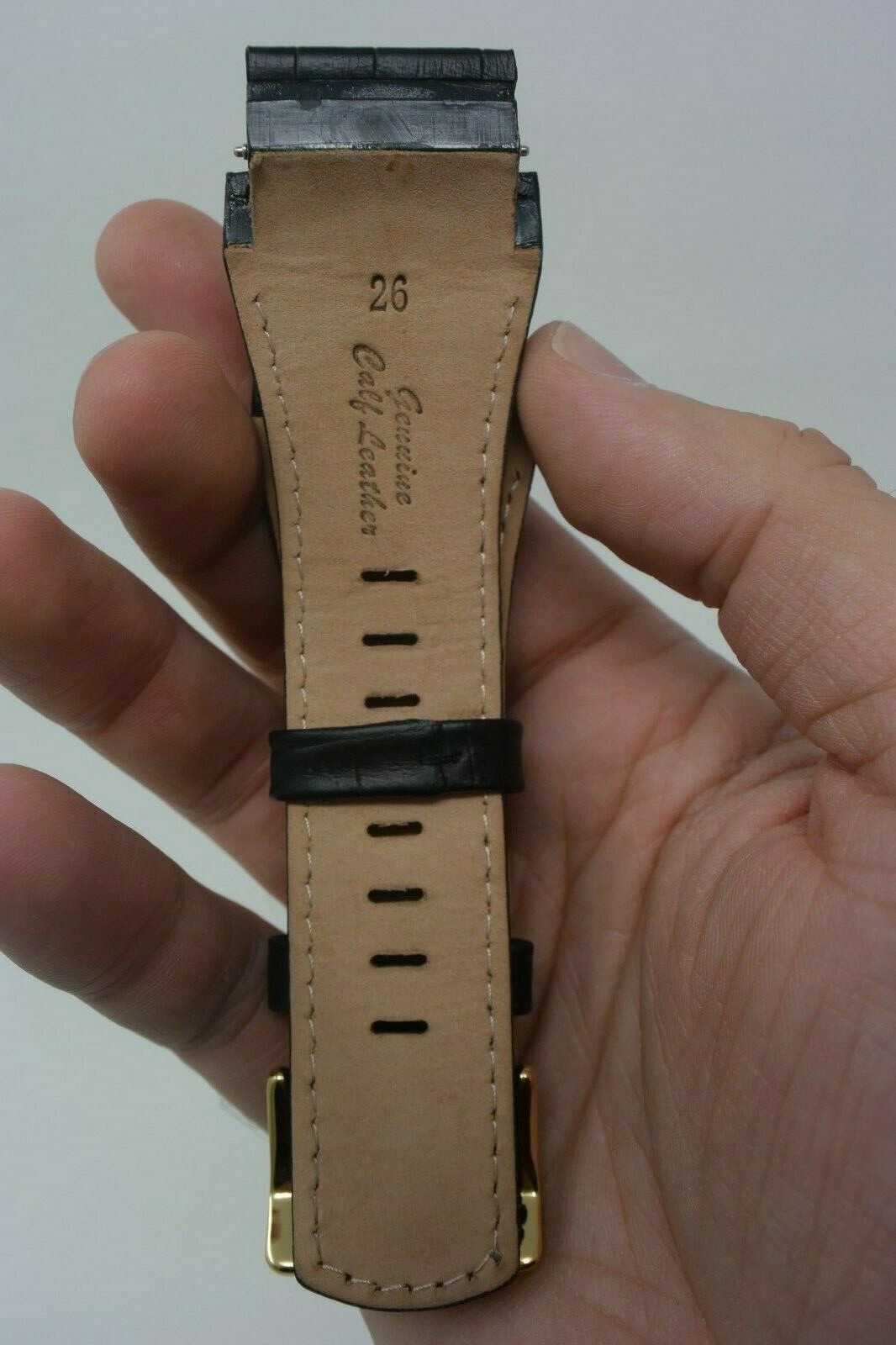 *SUPER RARE/NEW* Invicta 0745 Reserve 18K Gold Plated Swiss Men's Watch + Strap image 8