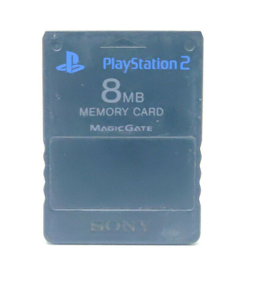 Official OEM Sony Playstation 2 PS2 Memory Card 8MB Magic Gate